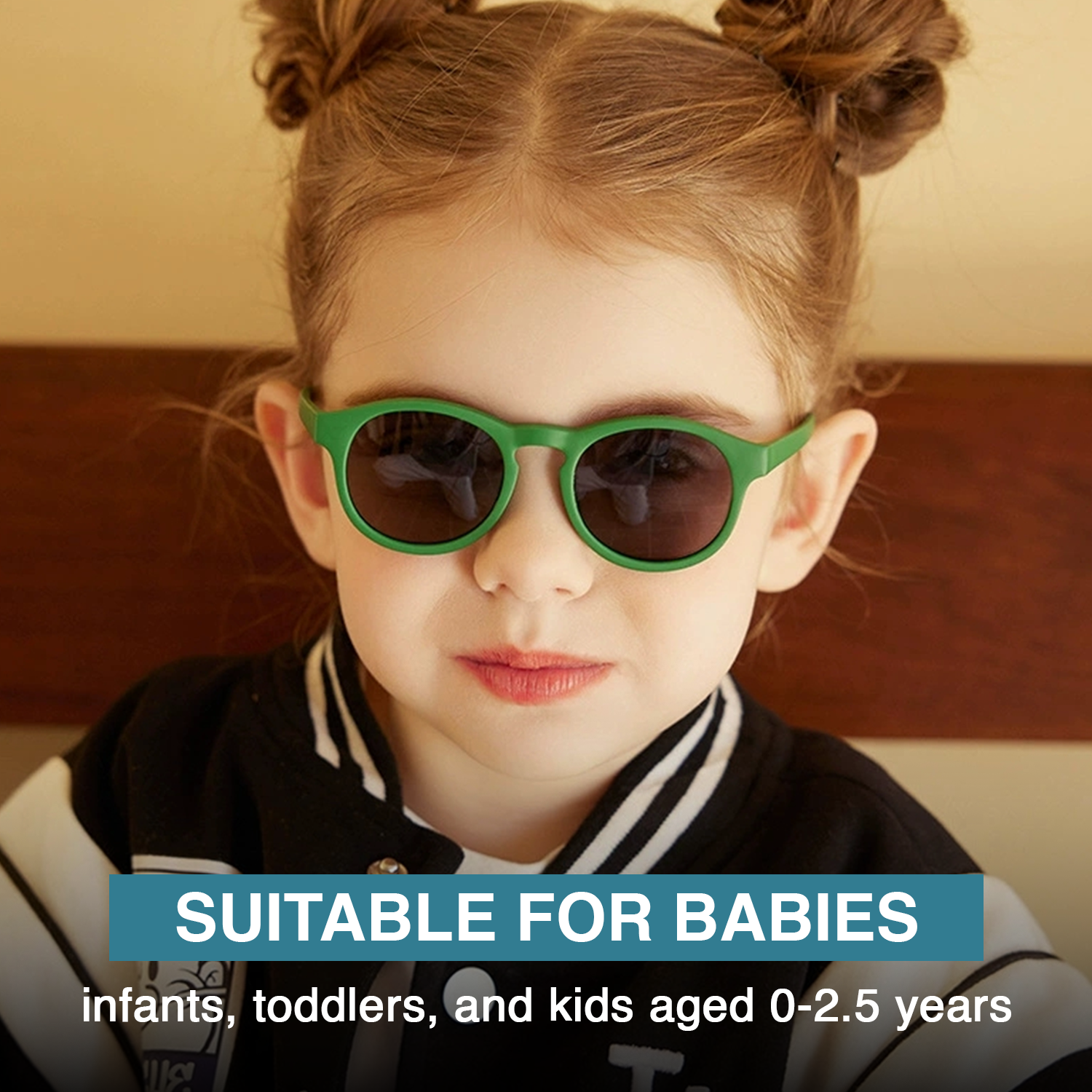 Grip Fit Polarized Sunglasses for Baby/Toddler (0-2.5 Yrs.)