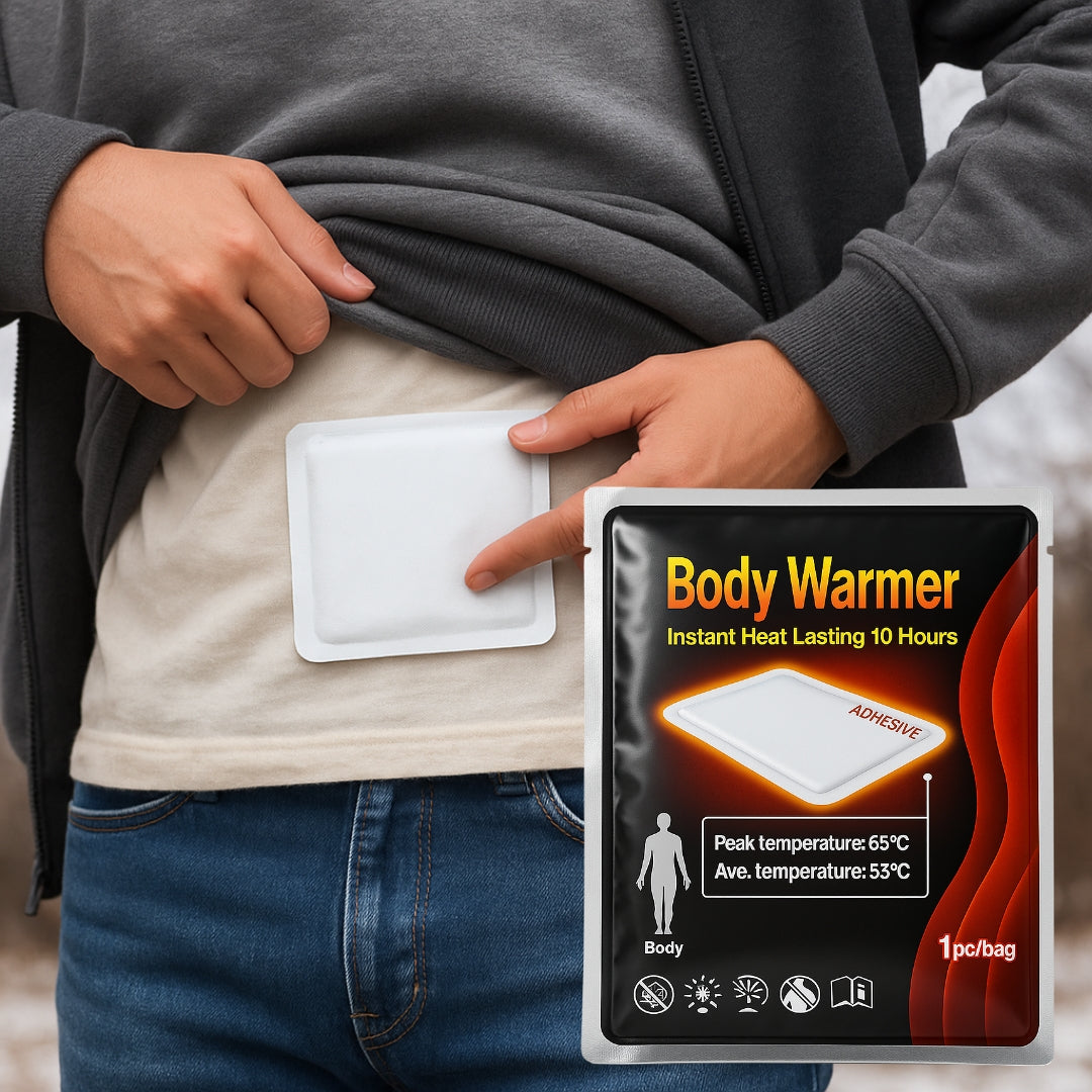 Self Heating Hand & Body Warmer Patch Combo for Winter Warmth