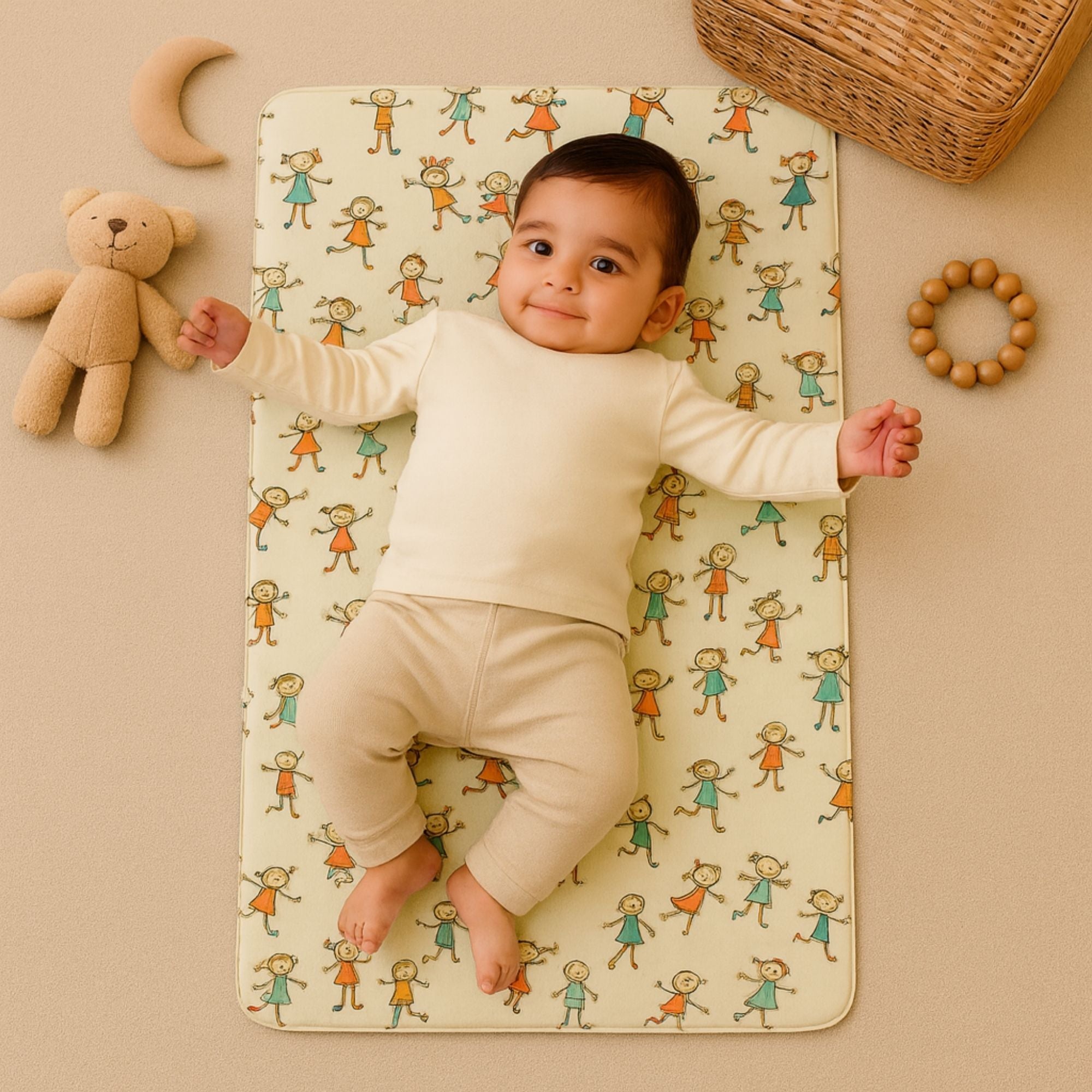 Printed Dry Sheets for Baby (Kids Print)