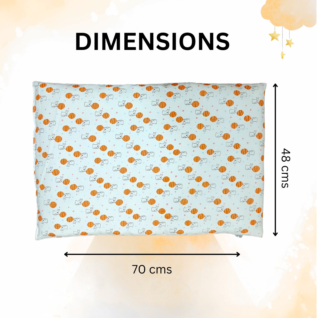 Zikku Muslin Baby Gaadi Combo Pack of 2 ( Animal Print )