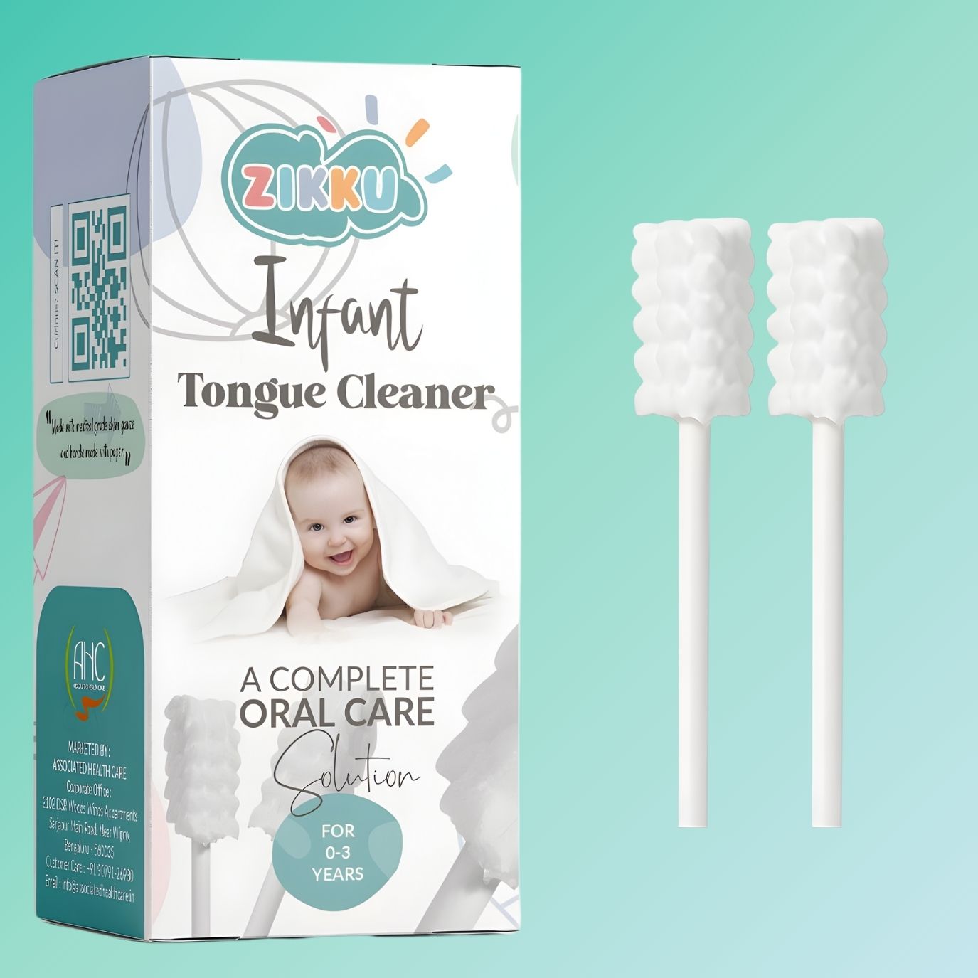 Infant Tongue Cleaner (Pack of 15 Pcs)