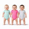 Baby Cotton Onesies Pack of 3 Soft Cotton Rompers for Newborns