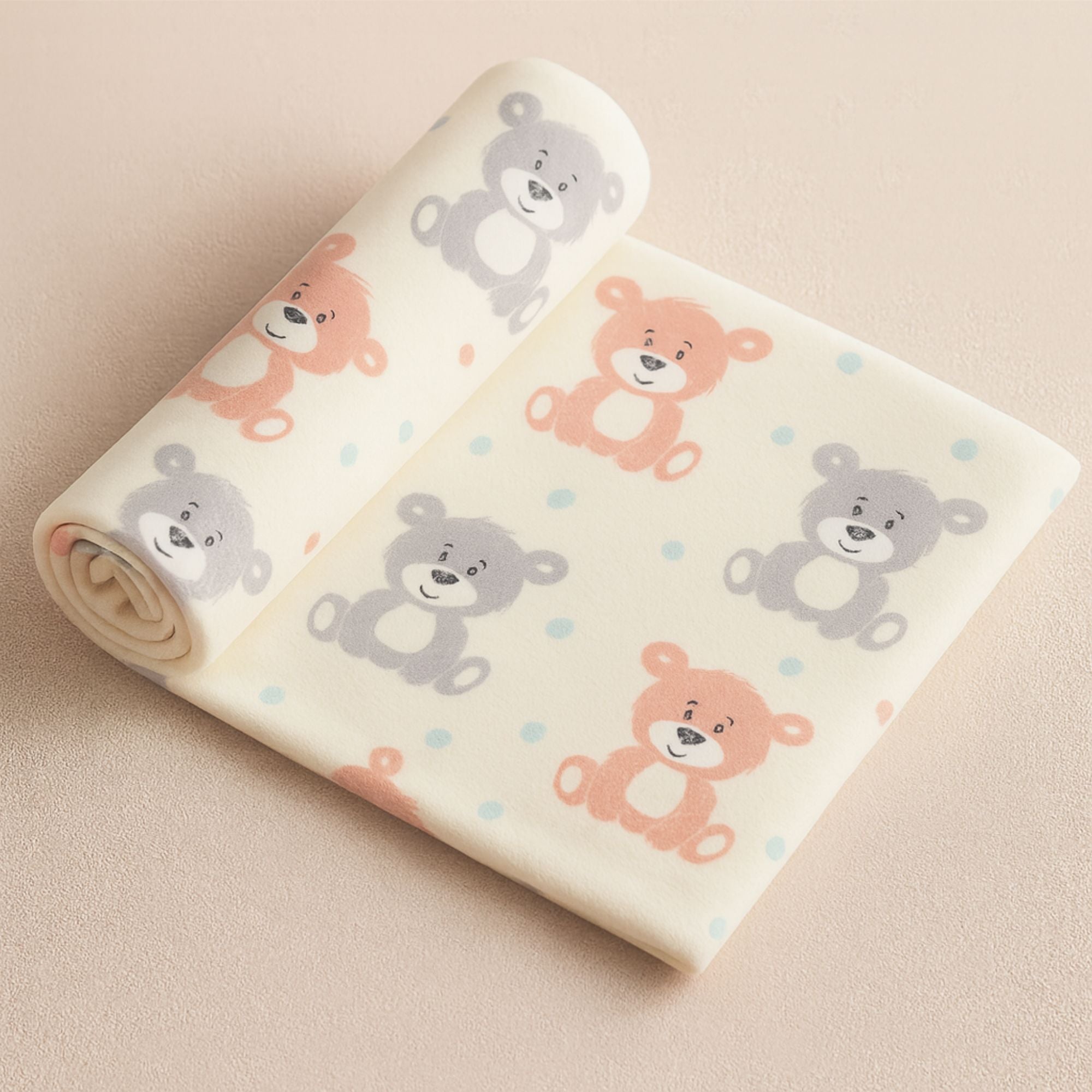 Printed Dry Sheets for Baby (Teddy Print)