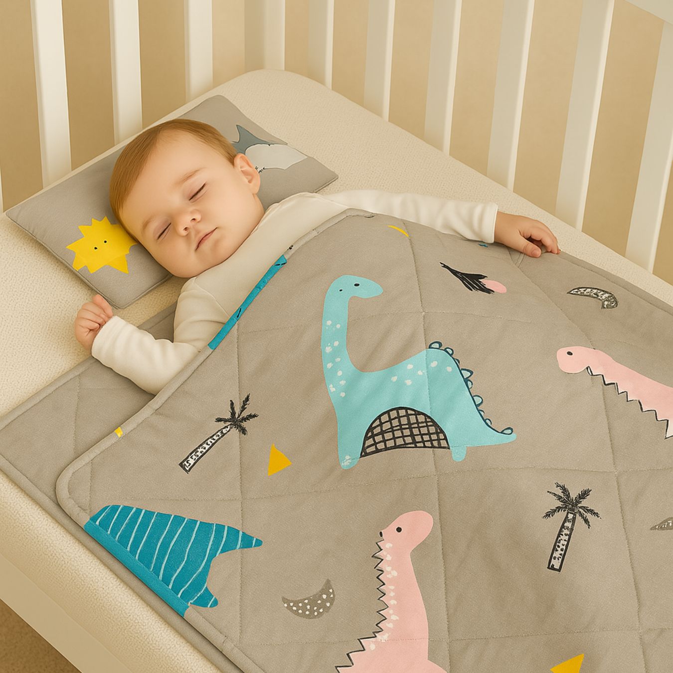 Dino Baby Bedding Set