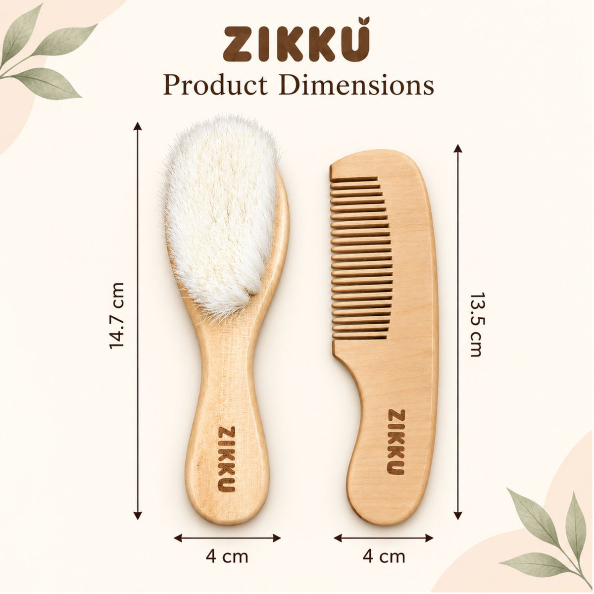 Baby Hair Brush & Comb Set
