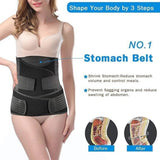 3 in 1 Postpartum Recovery Belt with Belly, Waist & Pelvic Support
