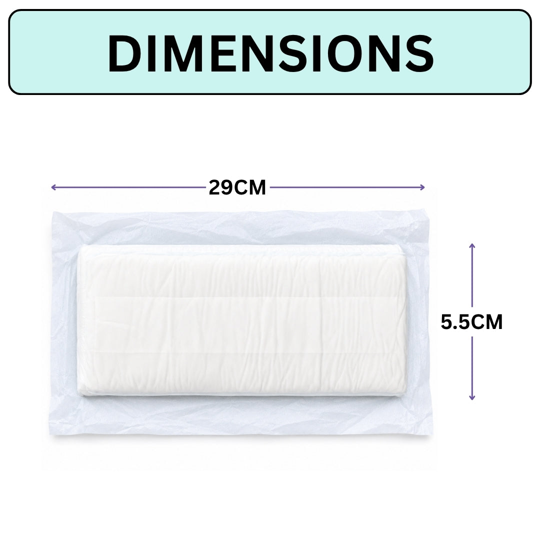 350mm Maternity Pads for Postpartum Recovery Heavy Flow Pack of 5