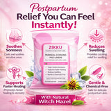 Soft Breathable Maternity Cooling Pads Pack of 24 for Postpartum Care & Perineal Relief