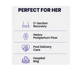 350mm Maternity Pads for Postpartum Recovery Heavy Flow Pack of 5