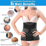 3 in 1 Postpartum Recovery Belt with Belly, Waist & Pelvic Support