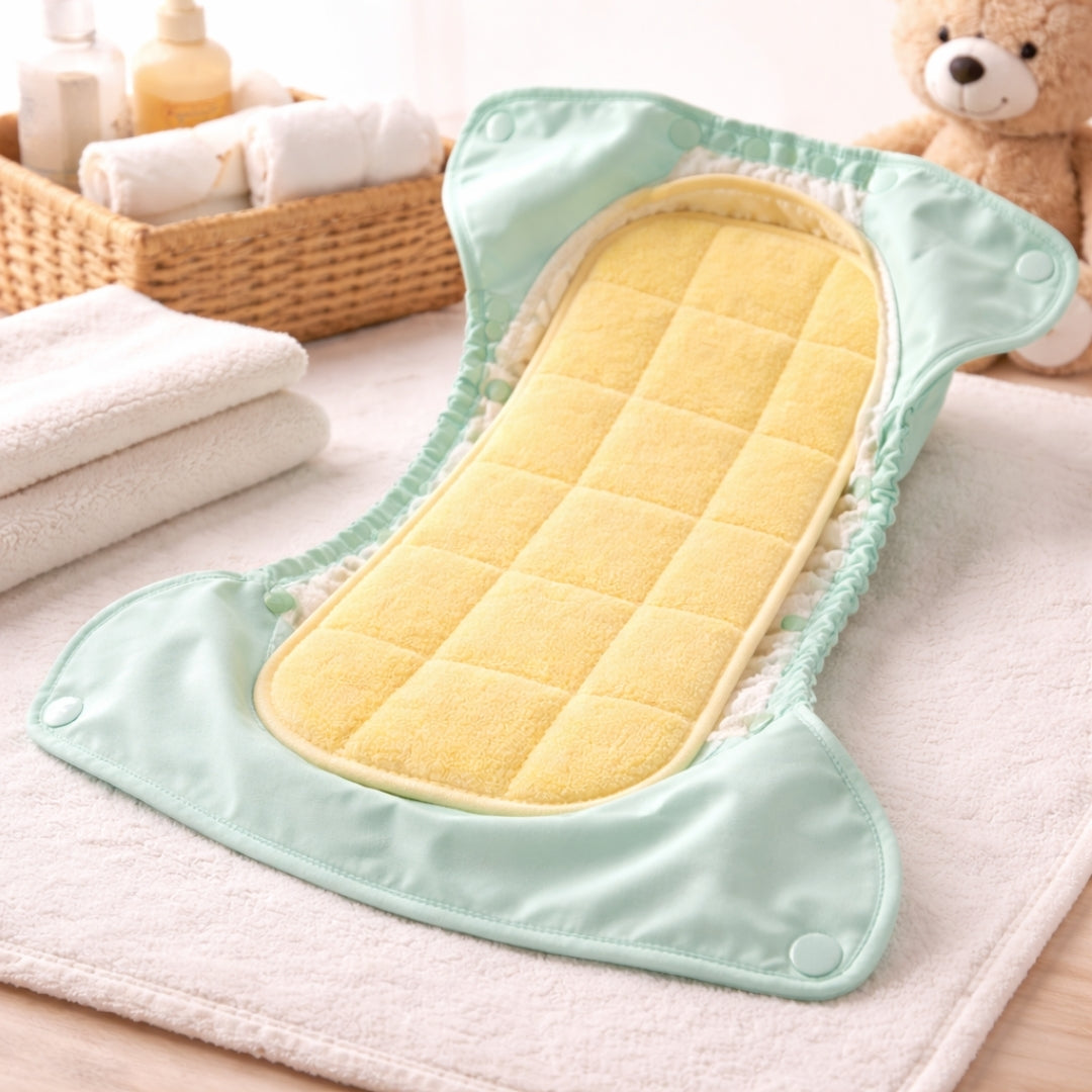 Reusable Fast Dry Microfiber Baby Diaper Pads