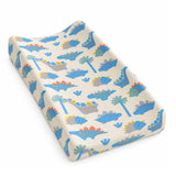 Baby Diaper Changing and Massage Pad with Safety Belt (MultiDino)