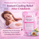 Soft Breathable Maternity Cooling Pads Pack of 24 for Postpartum Care & Perineal Relief