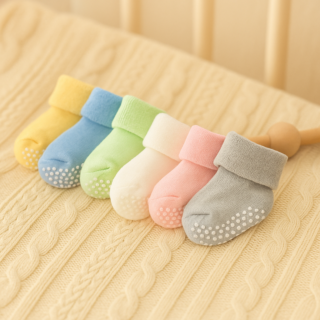 New born baby thick socks combo (0-12 Months)