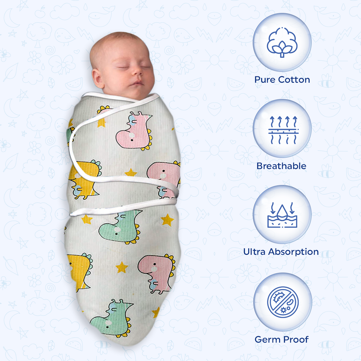 a baby is holding a remote control