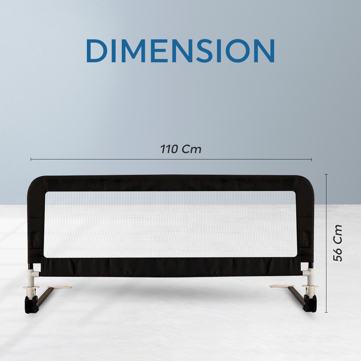a metal bench with a sign on it