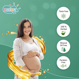 a woman sitting on a chair holding a banana