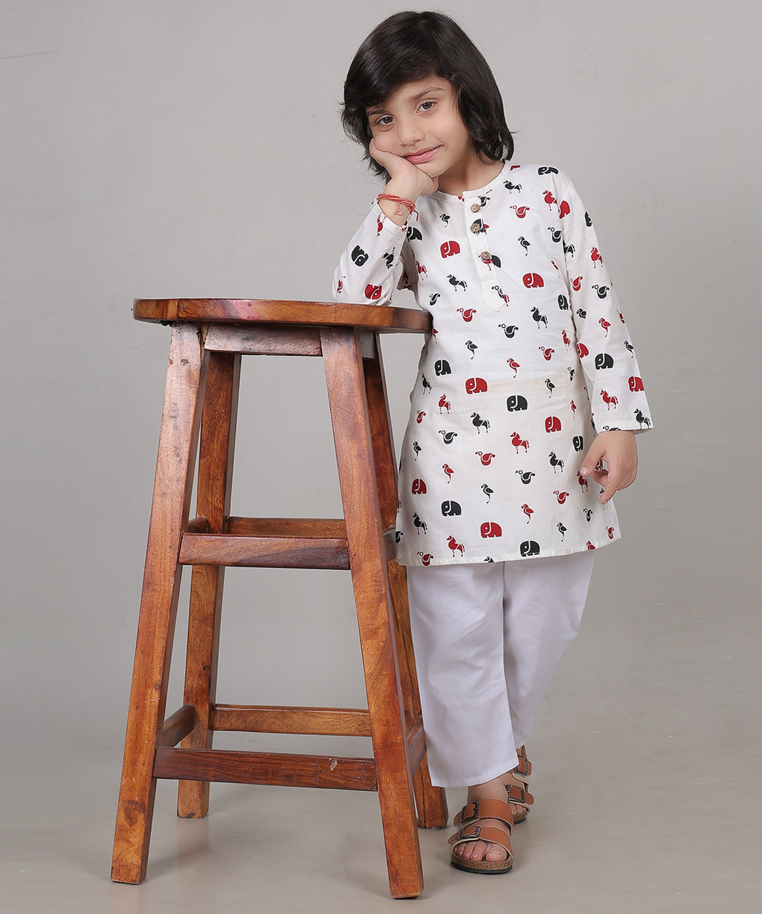 Forest Friends Kurta Set (Unisex)