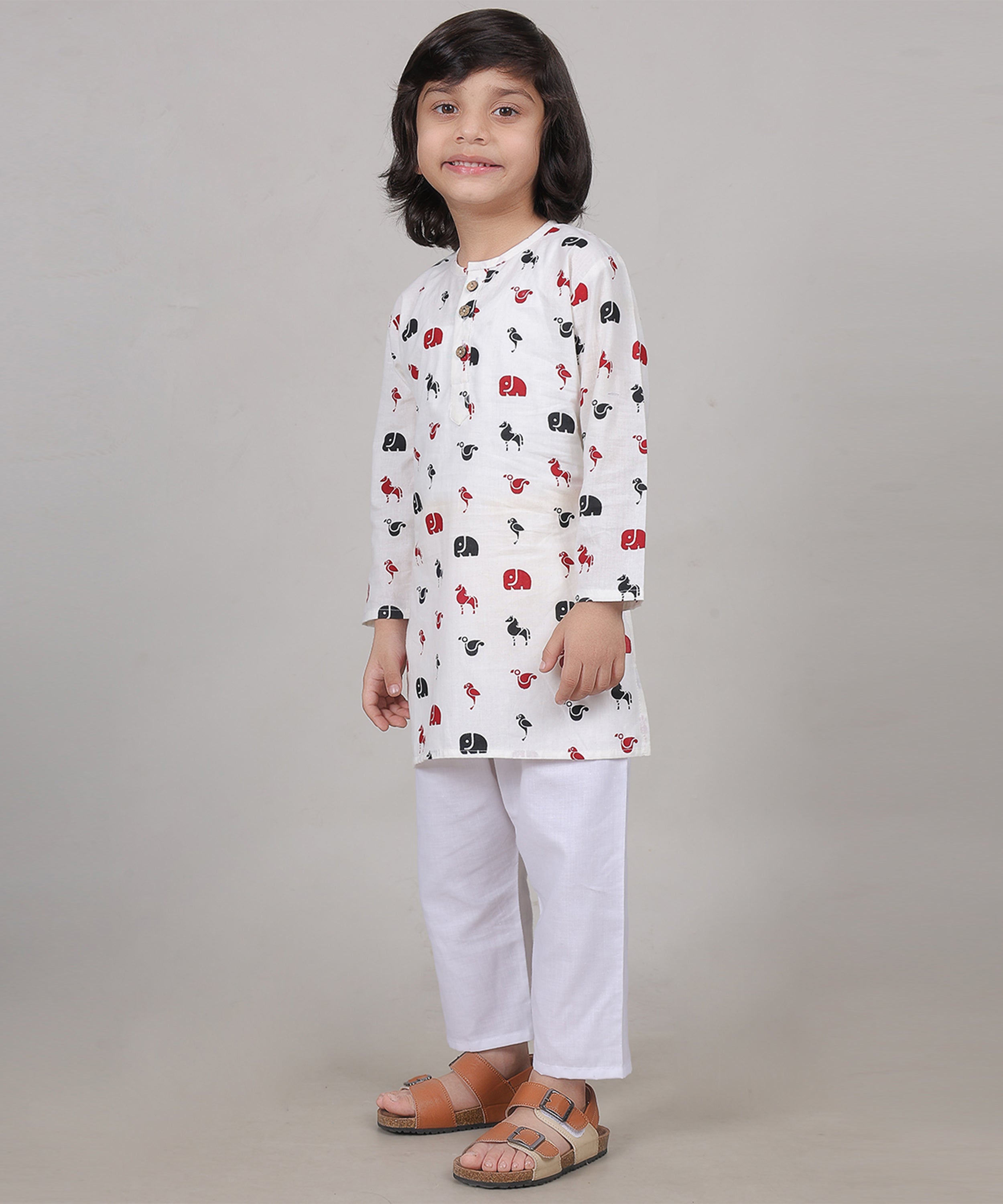 Forest Friends Kurta Set (Unisex)