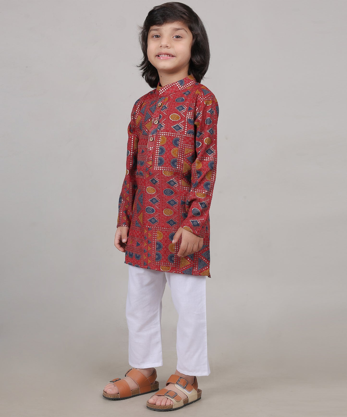 Rangoli Charm Kurta Set (Unisex)