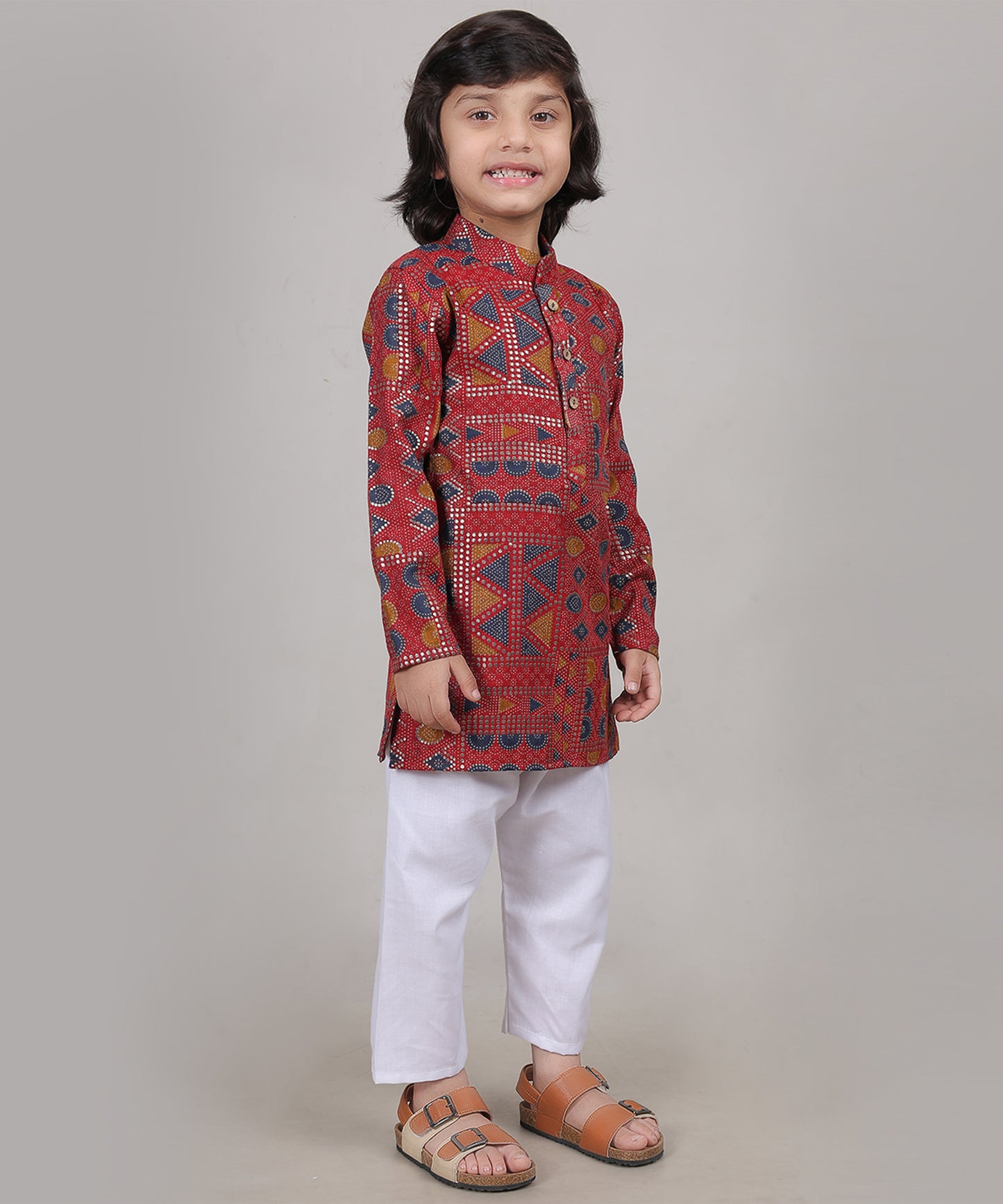 Rangoli Charm Kurta Set (Unisex)