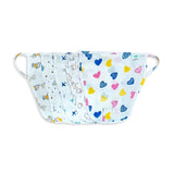 100% Cotton Muslin Nappy Set for Newborns (0-6 Months) - Pack of 5