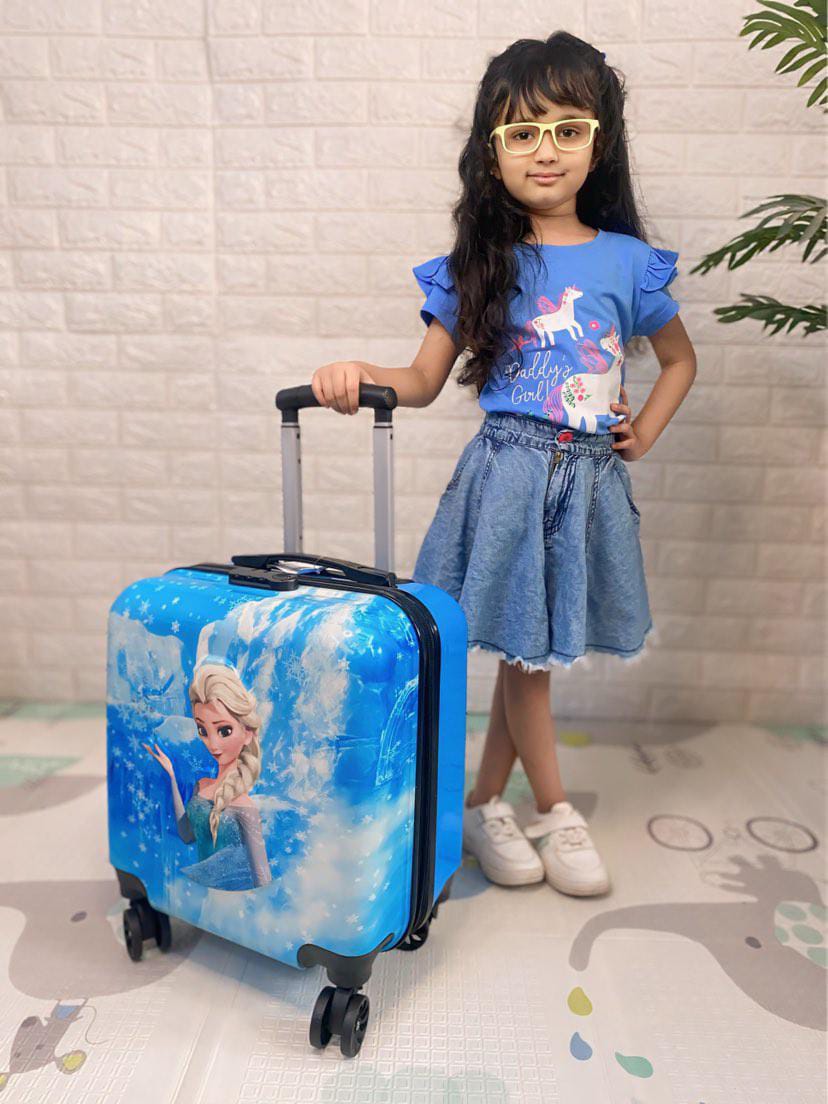 Snow Princess Cabin Trolley Bag/Suitcase