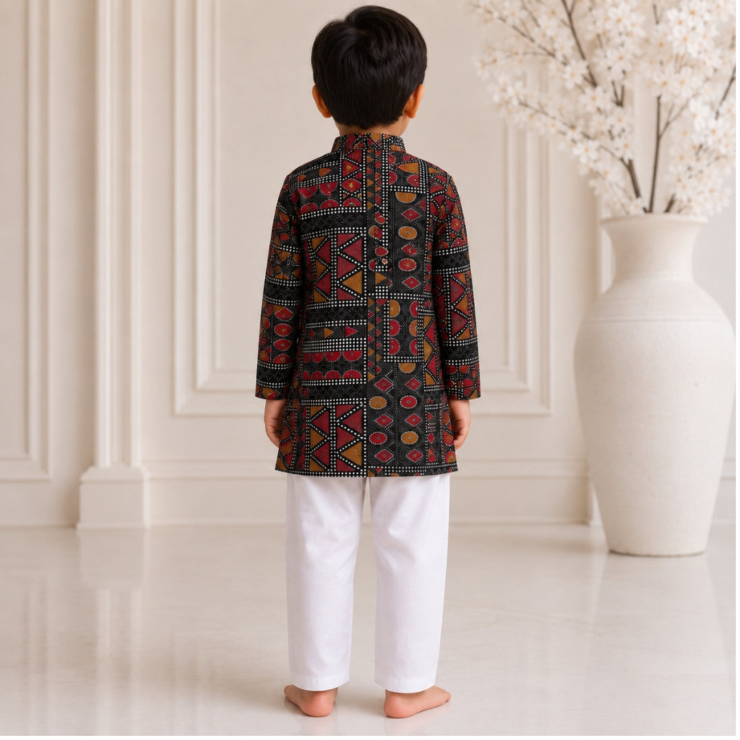 Mini Mehfil Kurta Set (Unisex)