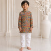 Regal Bloom Kurta Set (Unisex)