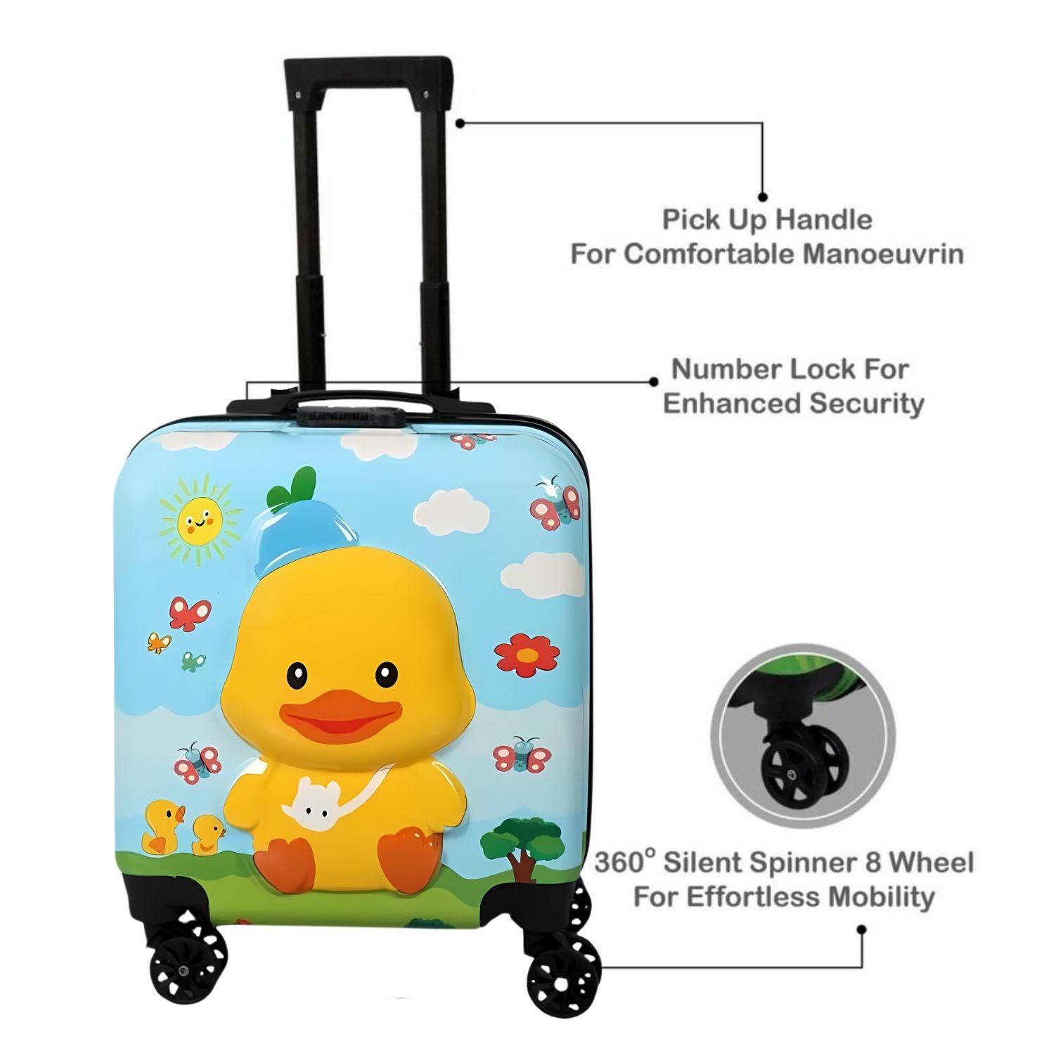 Little Duckling Trolley Bag/Suitcase