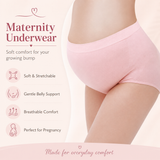 High-waist Belly-support Seamless Underwear/Panty for Pregnant Women