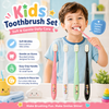 Ultra Soft Toothbrush With Micro Nano Bristles With Tongue Cleaner for kids (Pack of 4)