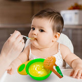 Zikku Baby Feeding Bowl with Mesher Red