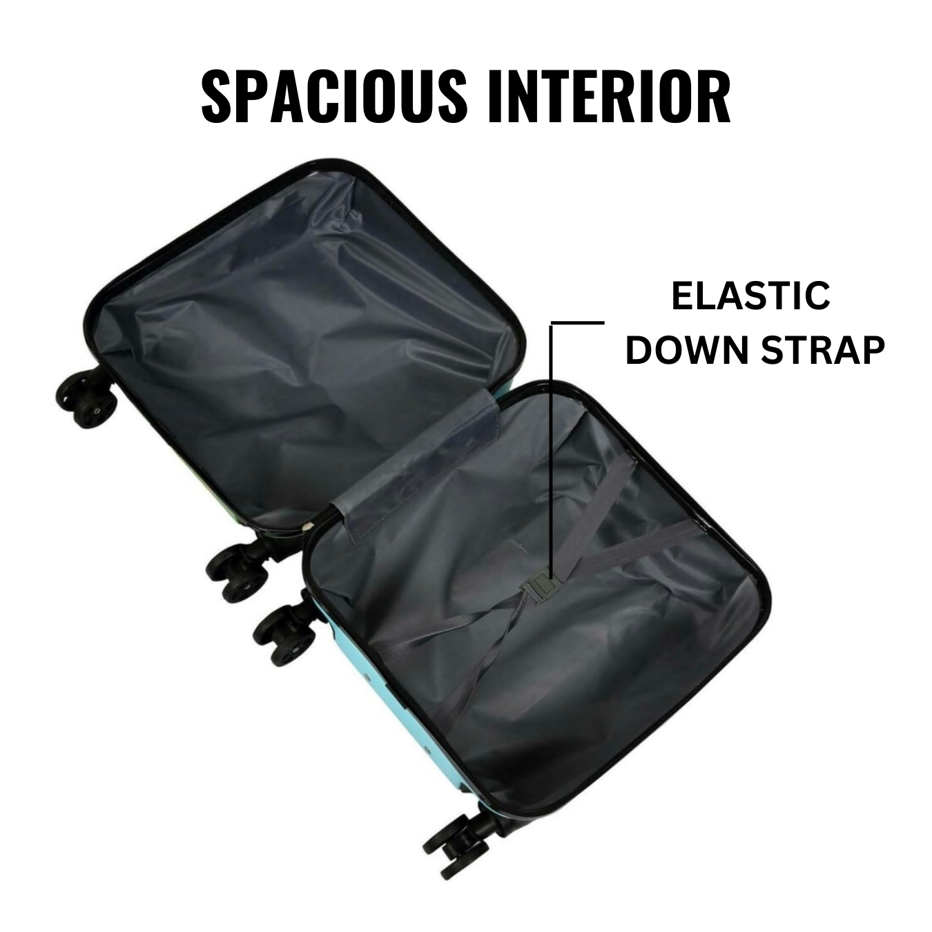 Snow Princess Cabin Trolley Bag/Suitcase