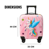 Unicorn Ride Trolley Bag/Suitcase