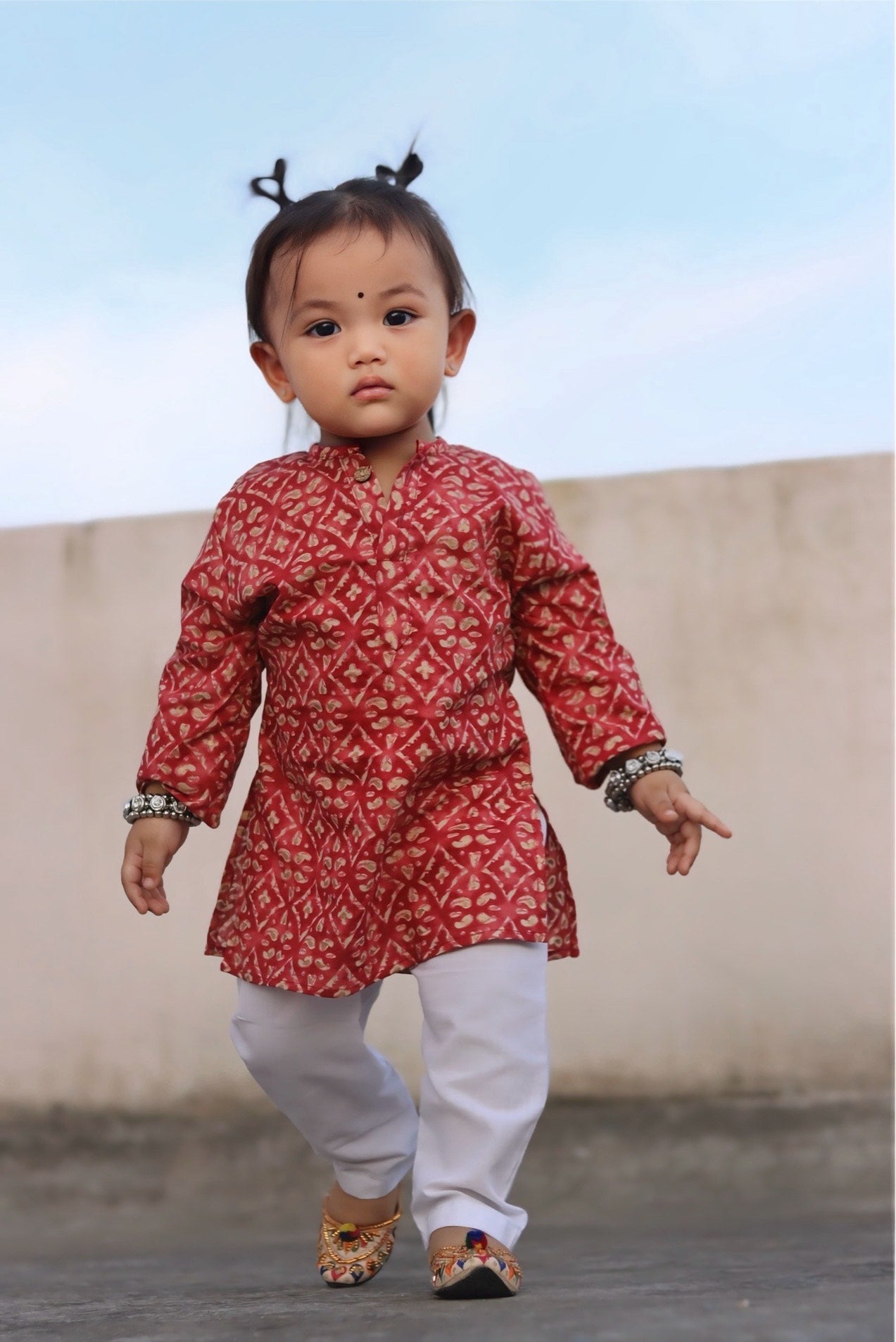 Ruby Spark Kurta Set (Unisex)