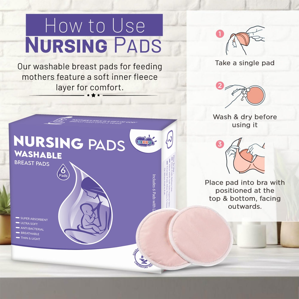 Washable Maternity Nursing Breast Pads