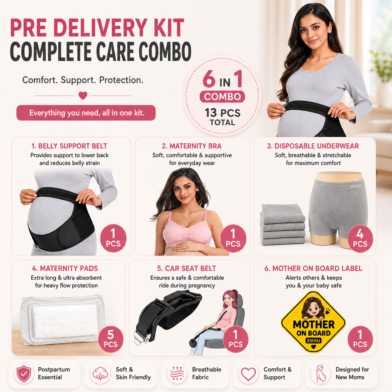 Pre-Delivery Kit — Everything You Need in Your Last Trimester