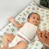 Diaper Changing and Massage Bed/Pad with Cover and Safety Belt for Newborn