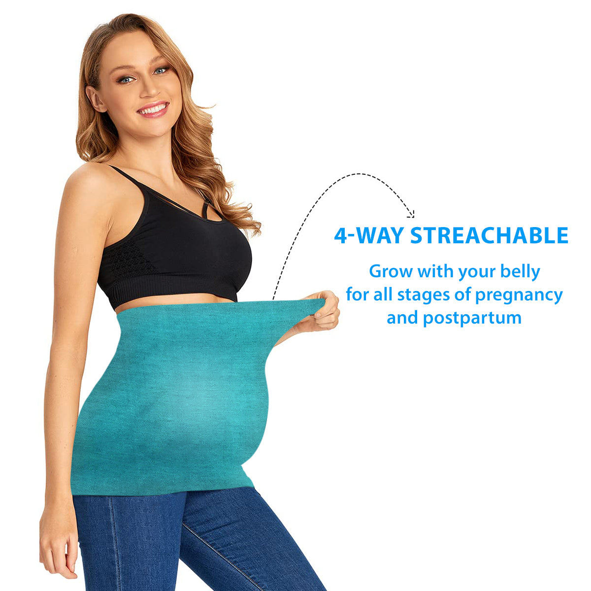 Maternity Belly Waistband Belt Extender for Pregnant Women