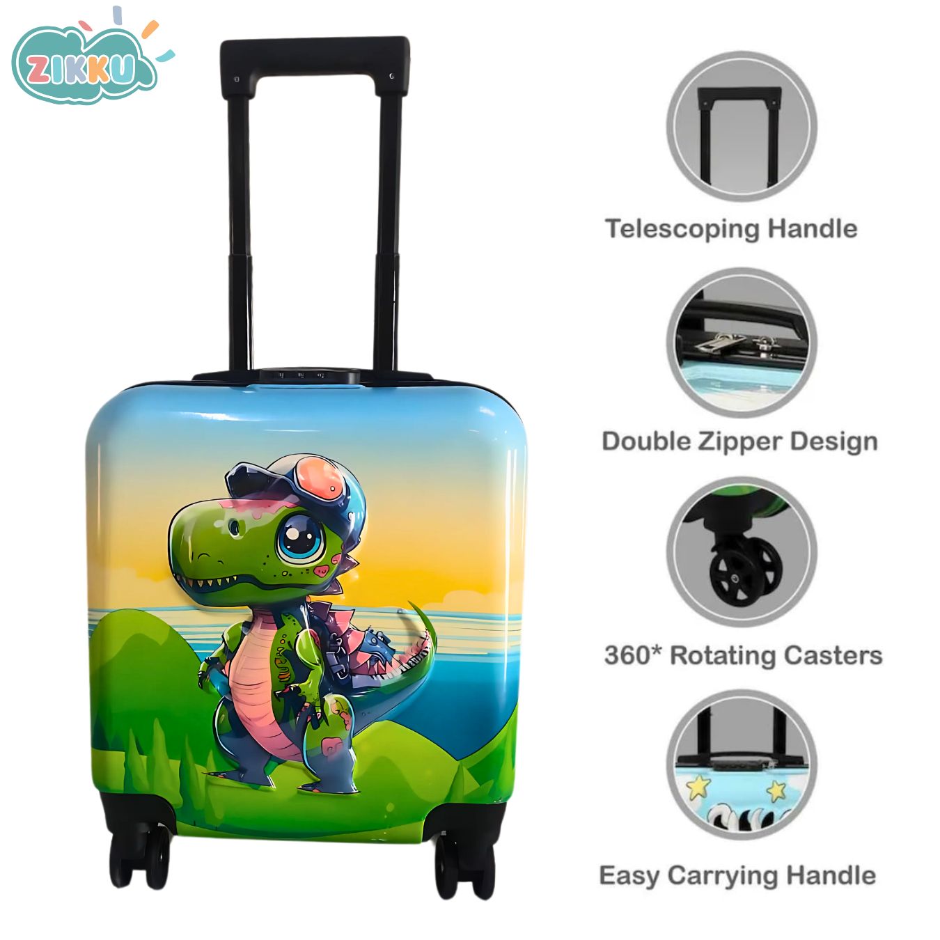 Jurassic Traveler Trolley Bag