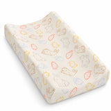 Baby Diaper Changing and Massage Pad with Safety Belt (Carrot Print)