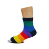 Rainbow Ankle Socks for Kids (3-11 Years)
