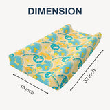 Diaper Changing and Massage Bed/Pad with Cover (Toy Pad+Pink Cover))