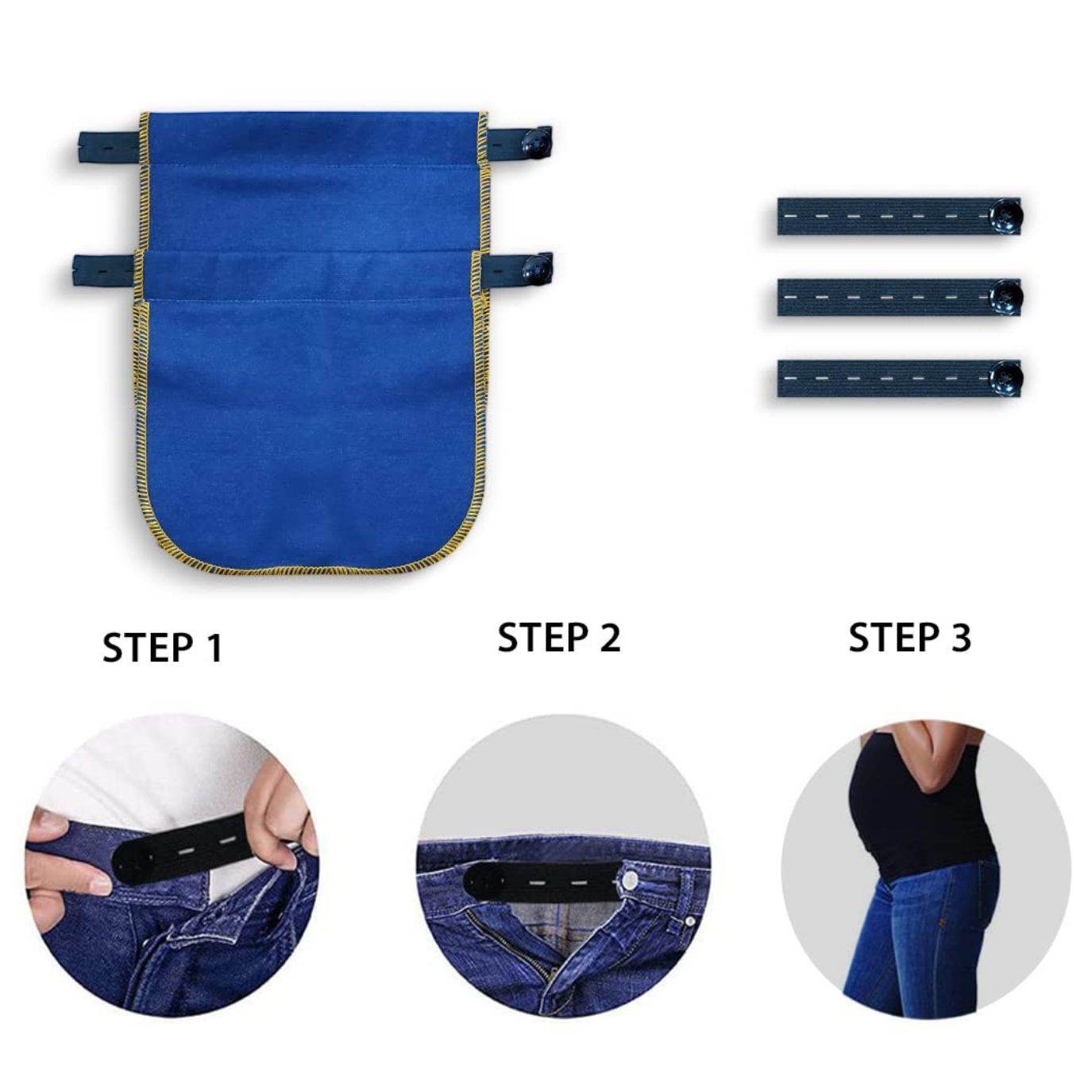 Maternity Belly Waistband Belt Extender for Pregnant Women