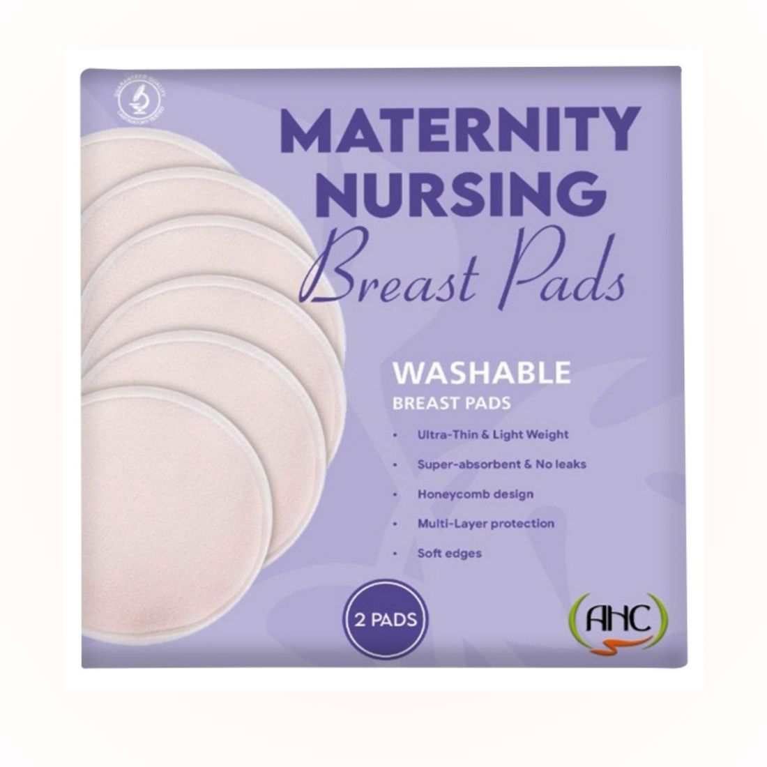 Ultra Soft Washable Nursing Pads for Breastfeeding Moms