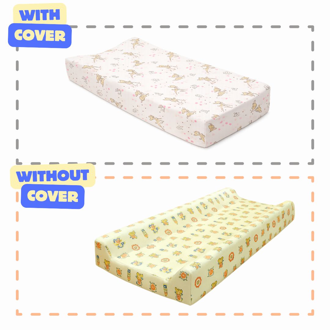 Diaper Changing and Massage Bed/Pad with Cover (Teddy Pad – Deer Cover)