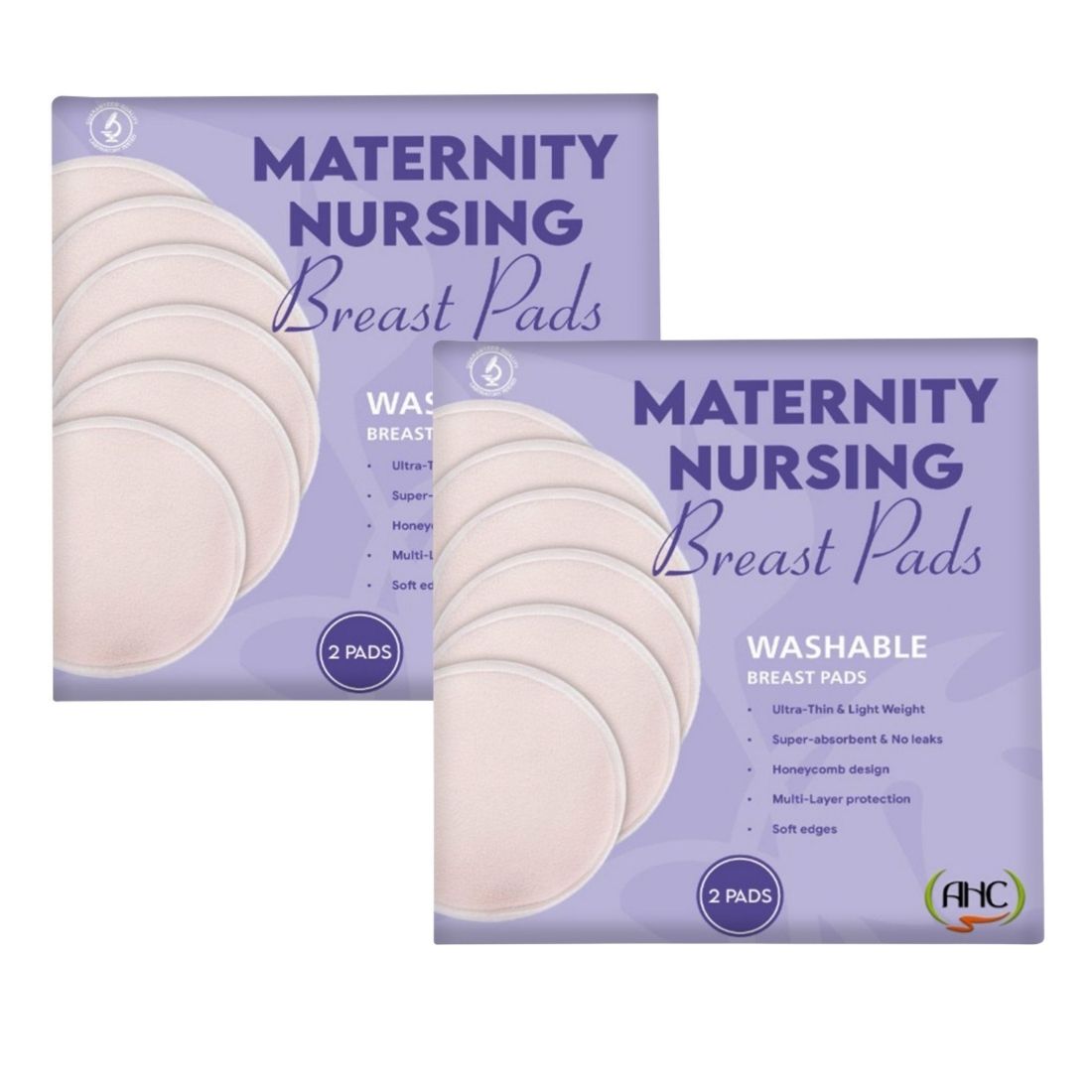 Ultra Soft Washable Nursing Pads for Breastfeeding Moms