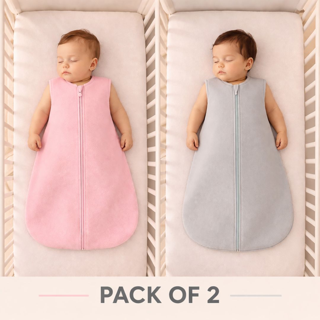 Baby Sleeping Sack Bag Pack of 2 Cotton Wearable Blanket