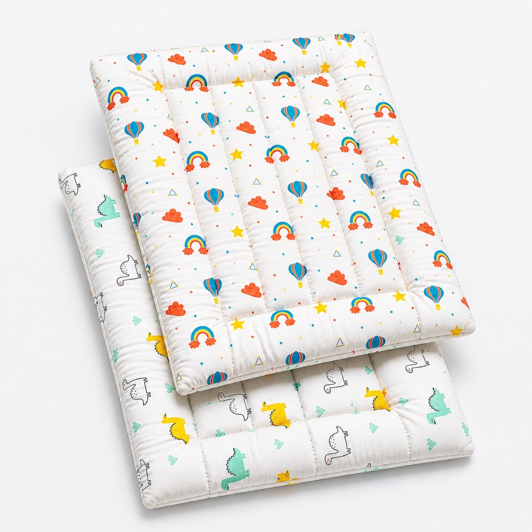 Zikku Muslin Baby Gaddi Combo Pack of 2
